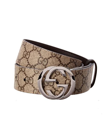 gucci brown belt men's|Gucci reversible belt for man.